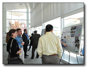 Delegates at the Poster Session at CalPoly in 2012