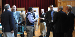 Discussions continued during the poster sessions