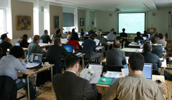 Many of the participants joined two days of short courses in CES EduPack led by Prof Mike Ashby