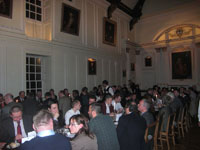Symposium dinner at the historic Trinity Hall